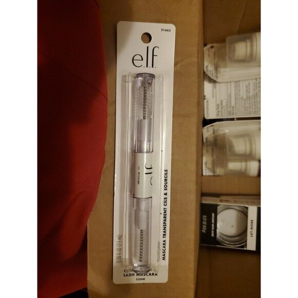 🌹 E.L.F. CLEAR GEL BROW AND LASH MASCARA CONDITIONS & NOURISHES LASHES CARDED - Picture 1 of 2